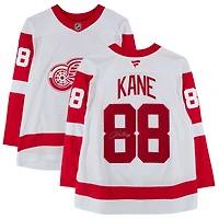 Patrick Kane Detroit Red Wings Autographed White Fanatics Premium Jersey