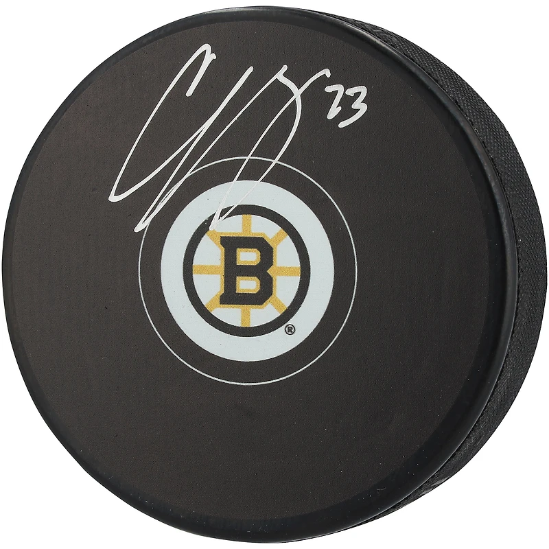 Charlie McAvoy Boston Bruins Autographed Hockey Puck