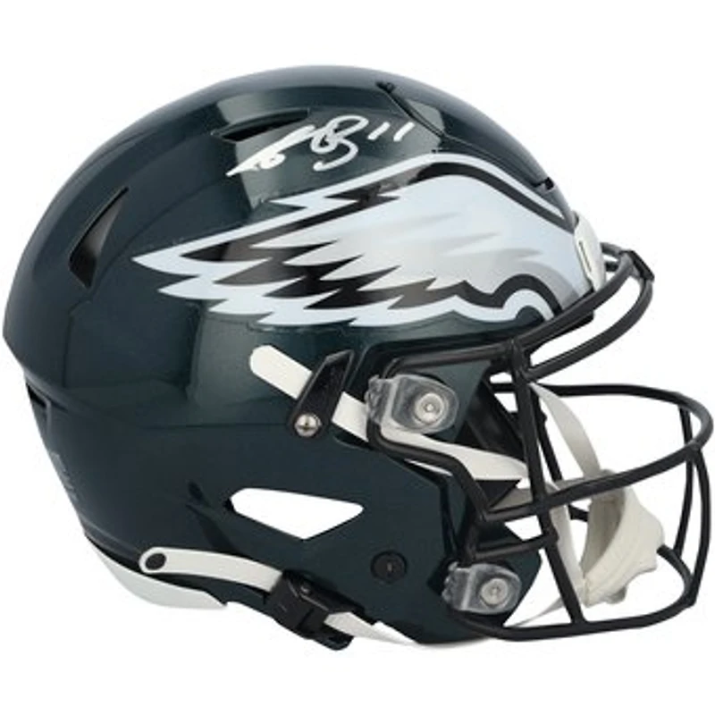 A.J. Brown Philadelphia Eagles Autographed Riddell Speed Flex Authentic Helmet