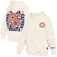 Women's Pressbox  Cream Florida Gators Elena Janise Hoodie