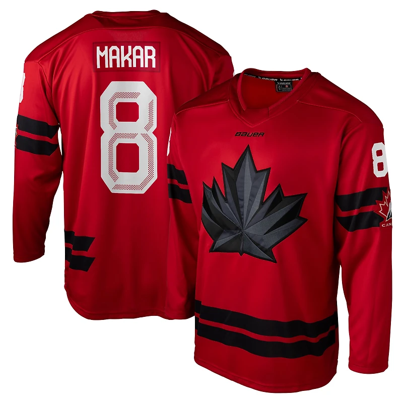 Men's Cale Makar Red Hockey Canada 2026 Replica Jersey