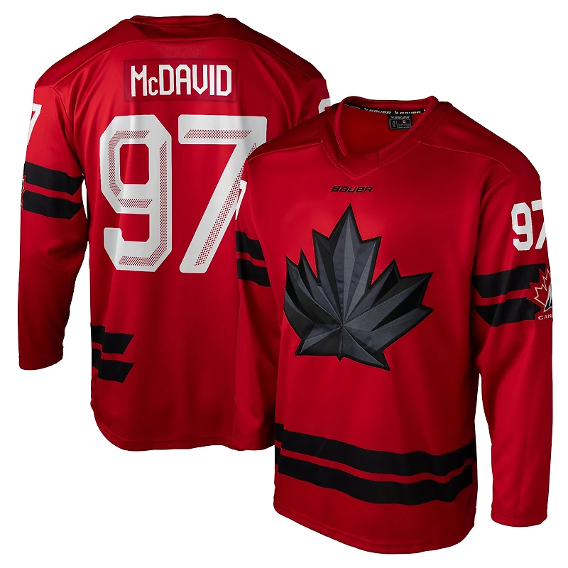 Men's Connor McDavid Red Hockey Canada 2026 Replica Jersey