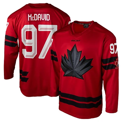 Men's Connor McDavid Red Hockey Canada 2026 Replica Jersey