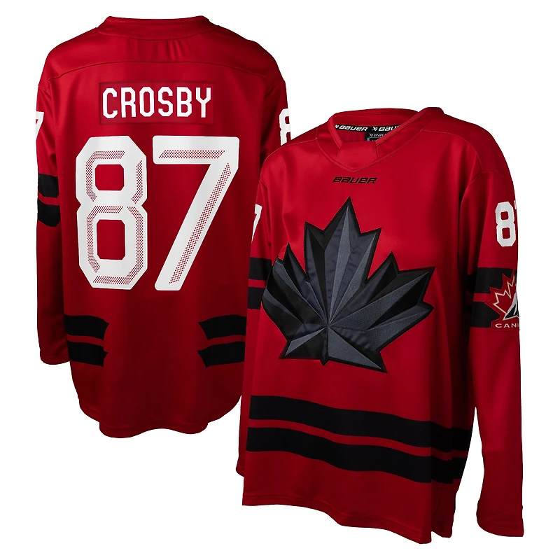 Unisex Sidney Crosby Red Hockey Canada 2026 Replica Jersey