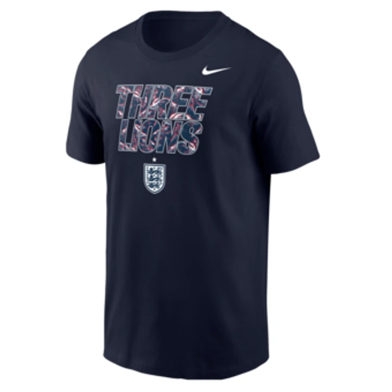 Men's Nike Navy England National Team 2026 Core T-Shirt