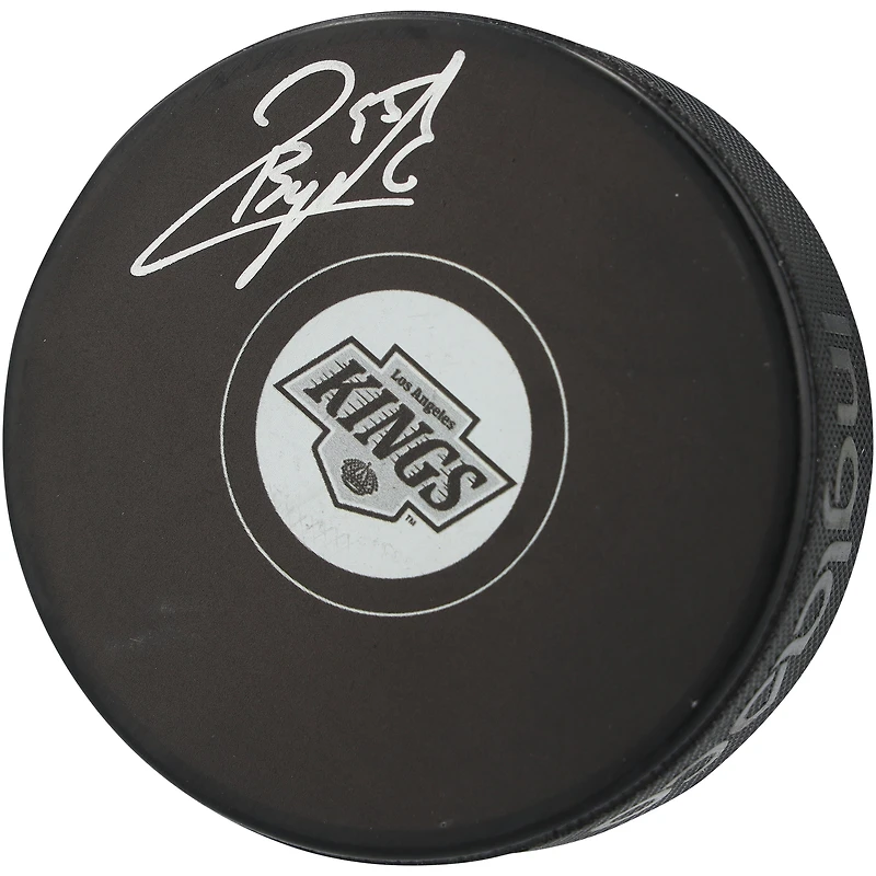 Quinton Byfield Los Angeles Kings Autographed Hockey Puck