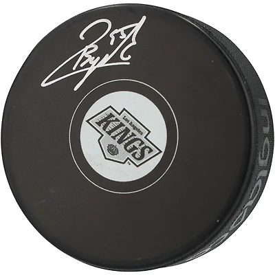 Quinton Byfield Los Angeles Kings Autographed Hockey Puck