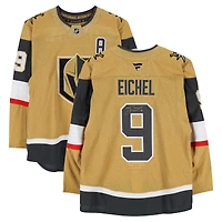 Jack Eichel Vegas Golden Knights Autographed Gold Fanatics Authentic Pro Jersey