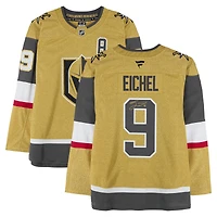 Jack Eichel Vegas Golden Knights Autographed Gold Fanatics Premium Jersey