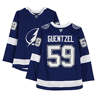 Jake Guentzel Tampa Bay Lightning Autographed Blue Fanatics Premium Jersey