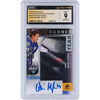 Quinn Hughes Vancouver Canucks Autographed 2020 Upper Deck SP Game Used GU Multi-Color Relic #AS20-QH CGC Fanatics Witnessed Authenticated /10 Card