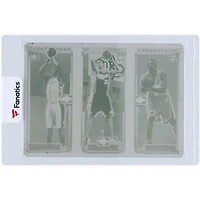 Chris Bosh, Chris Kaman & Dwyane Wade 2003-04 Topps Rookie Matrix Printing Plate #114,116,115 #1/1 Rookie Card
