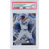 Jac Caglianone Kansas City Royals 2024 Bowman's Best Top Prospects Mini Diamond #TP6 #18/299 PSA Authenticated 10 Card