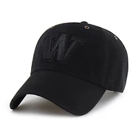 Men's Carhartt x '47 Black Washington Huskies Clean Up Adjustable Hat