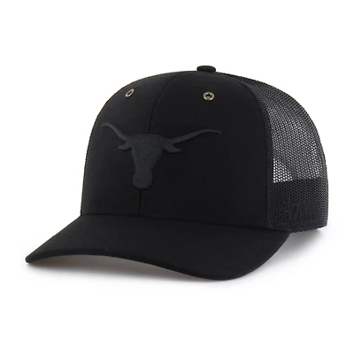 Men's Carhartt x '47 Black Texas Longhorns Trucker Adjustable Hat