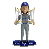 FOCO Clayton Kershaw Los Angeles Dodgers Back-to-Back World Series Champions 8" Bobblehead