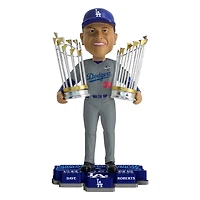 FOCO Dave Roberts Los Angeles Dodgers Back-to-Back World Series Champions 8" Bobblehead