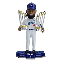 FOCO Teoscar Hernández Los Angeles Dodgers Back-to-Back World Series Champions 8" Bobblehead