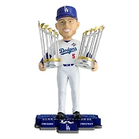FOCO Freddie Freeman Los Angeles Dodgers Back-to-Back World Series Champions 8" Bobblehead