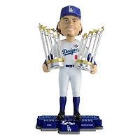 FOCO Enrique Hernández Los Angeles Dodgers Back-to-Back World Series Champions 8" Bobblehead