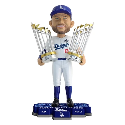 FOCO Max Muncy Los Angeles Dodgers Back-to-Back World Series Champions 8" Bobblehead