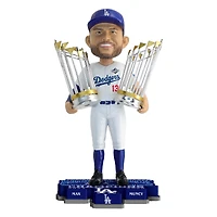 FOCO Max Muncy Los Angeles Dodgers Back-to-Back World Series Champions 8" Bobblehead