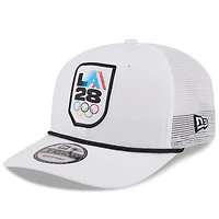 Men's New Era White LA28 Summer Olympics Core 9SEVENTY Adjustable Hat