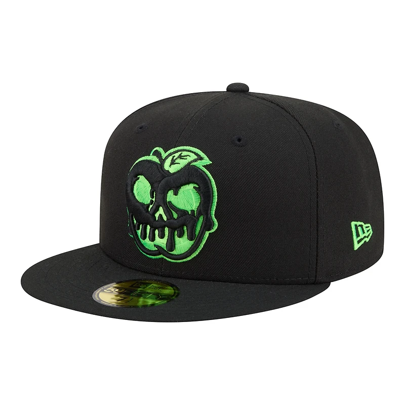 Men's New Era  Black Lynchburg Hillcats Minor League Theme Nights 59FIFTY Fitted Hat