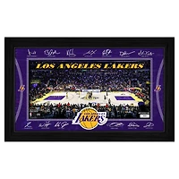 Highland Mint  Los Angeles Lakers 2025 Signature Court Framed Picture