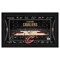 Highland Mint  Cleveland Cavaliers 2025 Signature Court Framed Picture