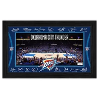 Highland Mint  Oklahoma City Thunder 2025 Signature Court Framed Picture