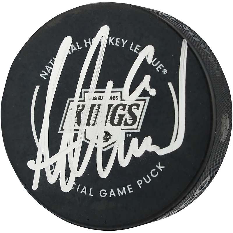 Adrian Kempe Los Angeles Kings Autographed Official Game Puck