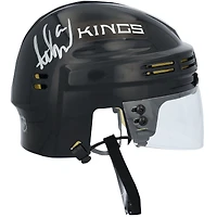 Adrian Kempe Los Angeles Kings Autographed Black Mini Helmet