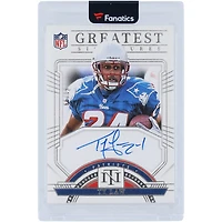 Ty Law New England Patriots Autographed 2023 Panini National Treasures Greatest Signatures #GS-TLA #61/99 Card