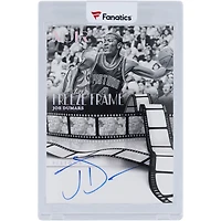 Joe Dumars Detroit Pistons Autographed 2024-25 Panini Noir Freeze Frame Signatures #FFS-JOE #48/75 Card
