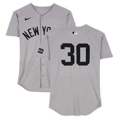 Luke Weaver New York Yankees Game-Used #30 Gray Nike Jersey vs. Toronto Blue Jays on October 4, 2025 - ALDS Game 1