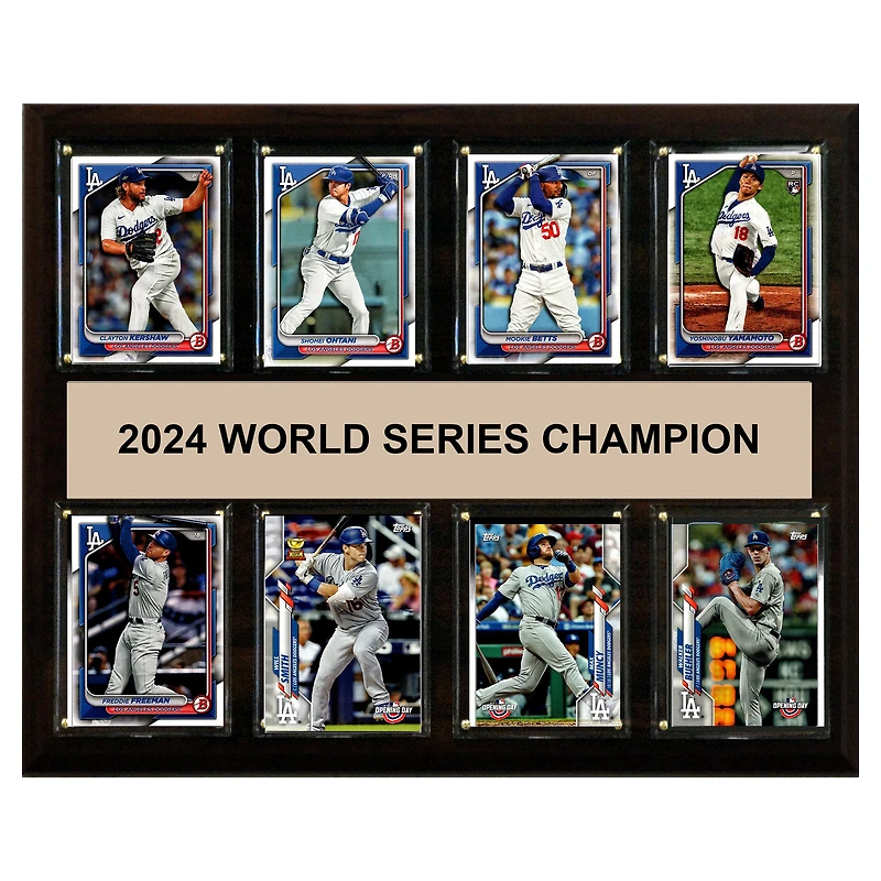 Los Angeles Dodgers 2024 12'' x 15'' Plaque