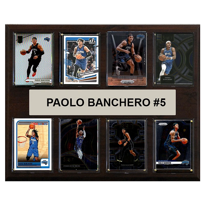 Paolo Banchero Orlando Magic 2025 12'' x 15'' Plaque
