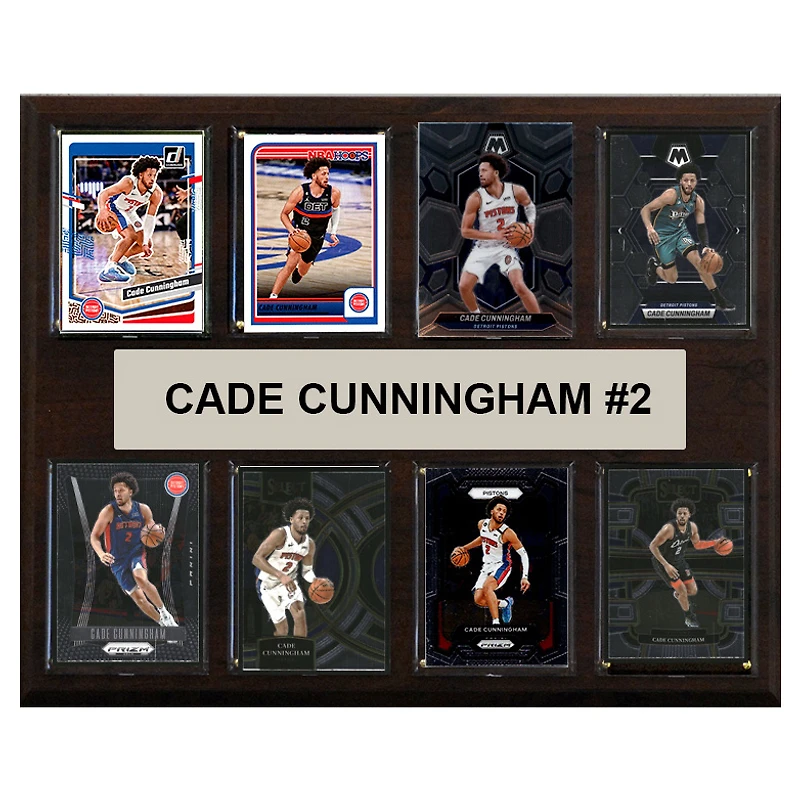 Cade Cunningham Detroit Pistons 2025 12'' x 15'' Plaque