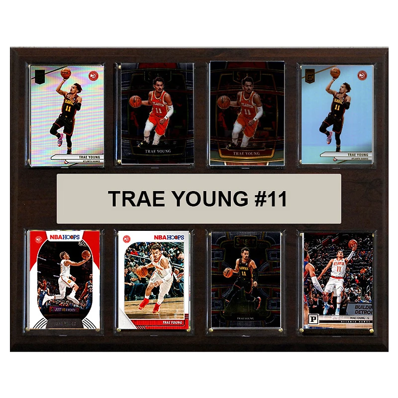 Trae Young Atlanta Hawks 2025 12'' x 15'' Plaque
