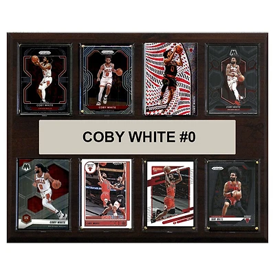 Coby White Chicago Bulls 2025 12'' x 15'' Plaque