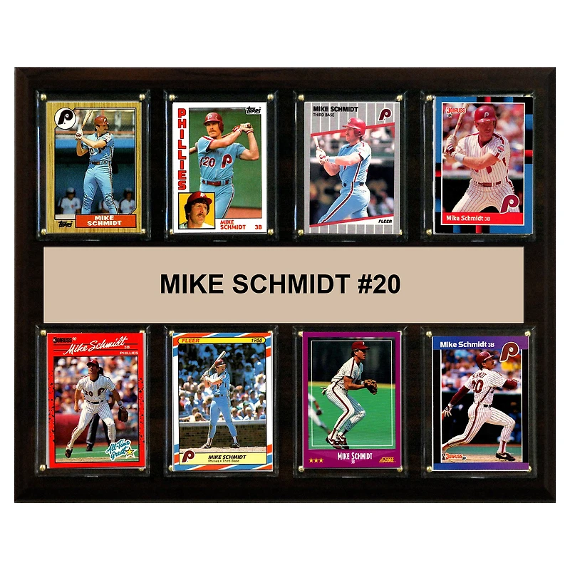 Mike Schmidt Philadelphia Phillies 12'' x 15'' Plaque