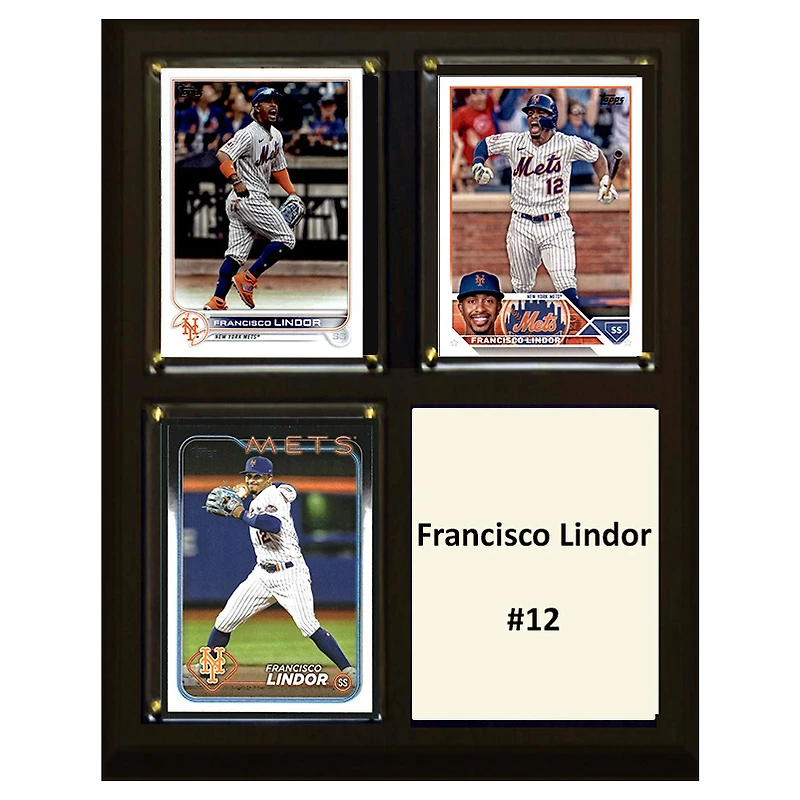 Francisco Lindor New York Mets 8" x 10" Plaque