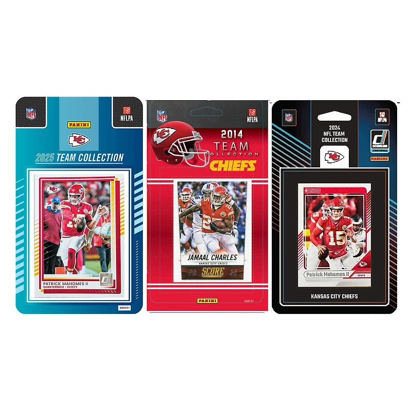 Kansas City Chiefs Multi-Year Trading Cards Sets