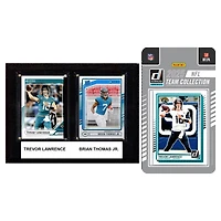 Jacksonville Jaguars 6" x 8" Player Plaque & 2025 Team Trading Card Set