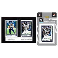 Seattle Seahawks 6" x 8" Player Plaque & 2025 Team Trading Card Set