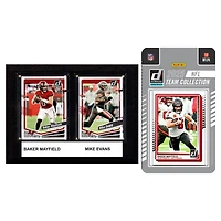Tampa Bay Buccaneers 6" x 8" Player Plaque & 2025 Team Trading Card Set