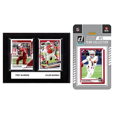 Arizona Cardinals 6" x 8" Player Plaque & 2025 Team Trading Card Set