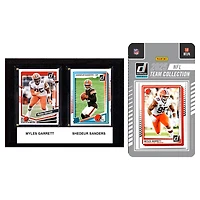 Cleveland Browns 6" x 8" Player Plaque & 2025 Team Trading Card Set