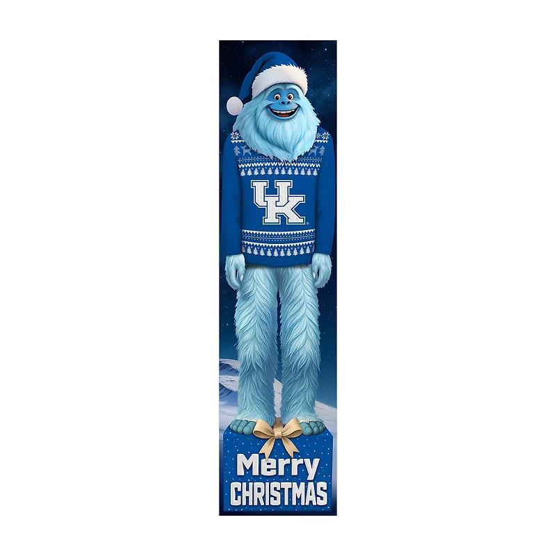 Kentucky Wildcats 48" Yeti Christmas Leaner